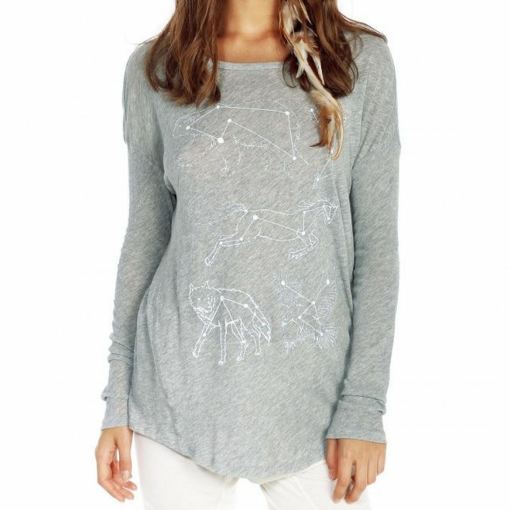 Wildfox Glow in the Dark LS Tee